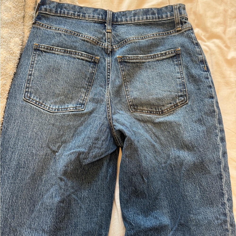 Universal Thread Blue Straight Leg Jeans - Picture 3 of 5